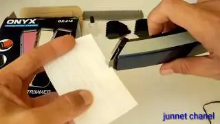 Unboxing dan Review mesin alat cukur rambut ONYX OX 216