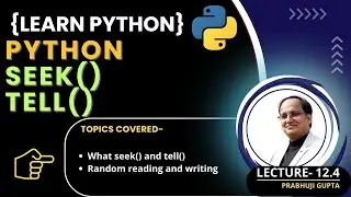 Master Python File Handling with seek() and tell() Functions!