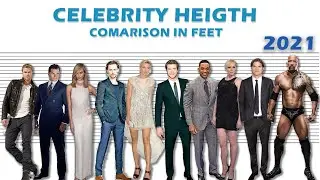 Celebrity Height Comparison [ In Feet ]