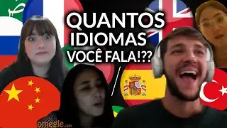 💥 Poliglota Brasileiro Fala 9 Idiomas no Omegle (Reação Gringa)