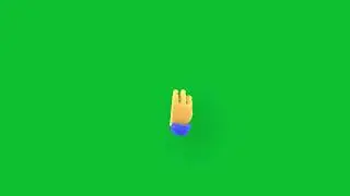 Hand Love Emoji, Emoji, green screen, animated emoji Green Screen, 