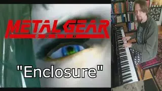Metal Gear Solid - Enclosure piano cover