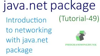 Java Networking | java.net package | Socket programming | Tutorial-49 (2020) latest
