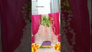 Ganpati decoration ideas #shorts
