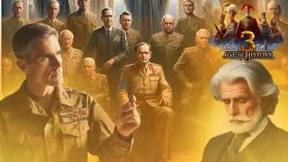 Подкасты #34 РЕАКЦИЯ НА РЕАЛЬНЫХ ЛИДЕРОВ, СОВЕТНИКОВ И ГЕНЕРАЛОВ в Age Of History 3