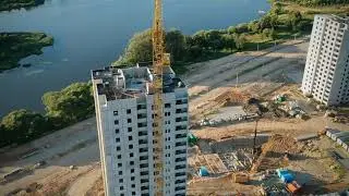 Свежий облёт нового микрорайона Чижовка 6а ☀☀☀09.07.2020