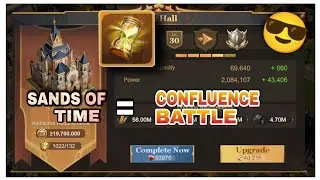 When to use Sand Of Time 👍 | Confluence Battle - LAND Of EMPIRES