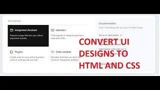convert website Psd , ui design to html and css - design 3