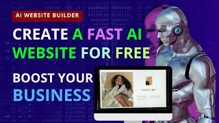 How to Build a Fast Website Using AI for Business free Design