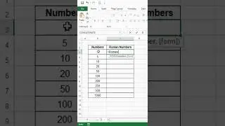 Roman Function in Excel to Convert Numbers to Roman Numerals 