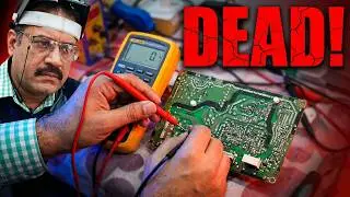 How to Fix a Fully Dead VU-LC22L11A LED TV | Power Supply Repair