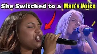 'Let It Go’ Auditions on One Song — Wait for Her Voice 😳 | Lisa Asante & Tyla |Voice of Germany 2025