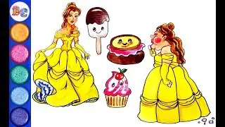 If Disney princesses would be fat. How to draw Belle