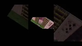 Багровый домик в девчачем стиле в minecraft!