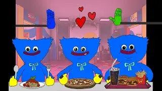 허기워기 먹방 Chubby Huggy Wuggy mukbang 