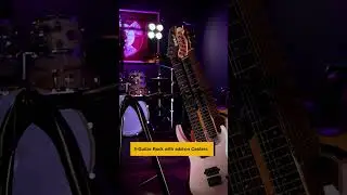 Hercules GS525B Plus Стенд гитарный демонстрационный для 5-ти гитар, сменные колесики