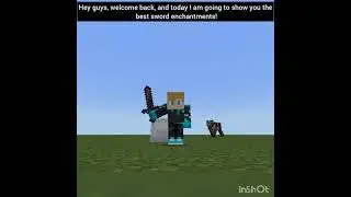How to make an OP GOD SWORD in MINECRAFT! (Best sword enchantments!)