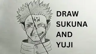 How to draw Sukuna And Yuji - Jujutsu Kaisen