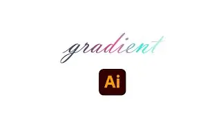 Gradient on Text in Illustrator for Beginners | Adobe Illustrator CC Tutorial | Saba Design Studio