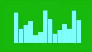 Bar Graphs/Hud Effects Hd on Green Screen 1080p-HD