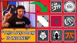 Tarik Reacts To The VCT Champions 2024 Playoff Live Draw