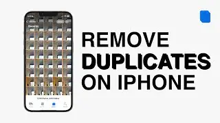 How To delete DUPLICATE photos on your iPhone!