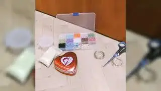 Обзор на мою мини коллекцию поделок из бисера 😉