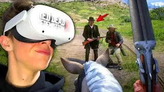 ASÍ ES JUGAR Red Dead Redemption 2 en VR!