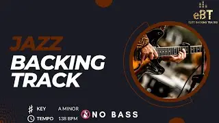 Jazzy Moment - Jazz Backing Track in A Minor [NO BASS]