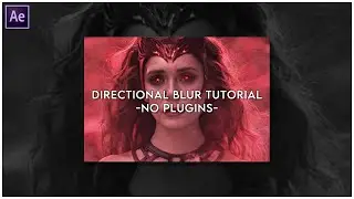 Directional Blur (No Plugins) || After Effects Tutorial [Easy]