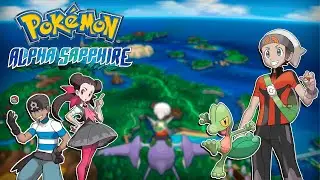 Do Início ao Primeiro Ginásio! | Let's play Pokemon Alpha Sapphire #1 [EM LIVE]