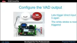 EA60 amplifier VAD output configuration