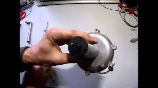 Разборка воздухонагнетателя электромотора Buhler Motor GmbH Prototype 1.13.042.408