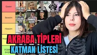Akraba Tipleri Sıralama ve Akraba Anılarım I TierList