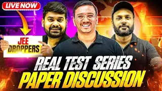 PW REAL TEST SERIES | Complete Paper-01 Discussion🔥| JEE 2025