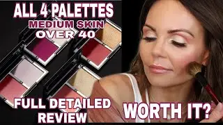WAYNE GOSS WEIGHTLESS VEIL BLUSH PALETTES | OVER 40 | MEDIUM SKIN