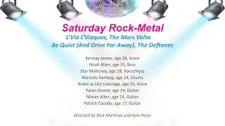 PCM Saturday Rock-Metal Ensemble - Scholarship Concert 2024