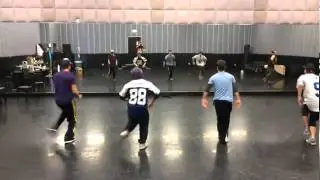 Big Time Rush Dance Rehearsal !