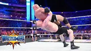 WWE WrestleMania 33 | Goldberg vs. Brock Lesnar | Universal Title - Full Match