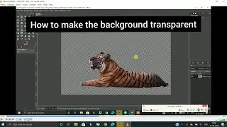 How to make the background transparent on Gimp 2.10.20| How to delete the background on Gimp| 2020