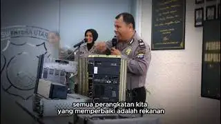 KAPOLDA SUMUT IRJEN POL AGUNG SETYA IMAM EFFENDI SAMPAIKAN ARAHAN KEPAD JAJARAN POLDA SUMUT