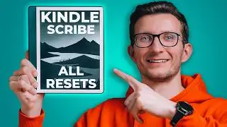 Resetting Kindle Scribe 2024 || QUICK FIXES FOR COMMON ISSUES