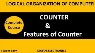Introduction to COUNTER | Features|  Number of Flip Flops required  to design MOD-N COUNTER