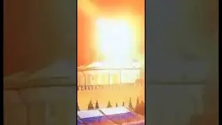 Первые кадры удара по Кремлю.