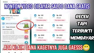 Aplikasi Nonton Video Dibayar Saldo Dana Gratis Terbukti Membayar Ada Dana Kagetnya Juga Loh😁