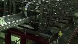 Автоматическая линия прокатки профиля кабельный лоток 100-400