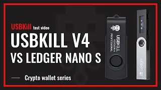 USBKill cryptowallet series test: LEDGER nano S