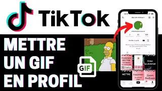Put a GIF on TikTok Profile