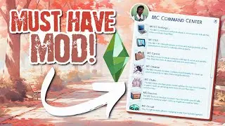 WHAT is MC Command Center & WHY it's a MUST HAVE MOD 🤩 The Sims 4 | Mod Overview + Tutorial