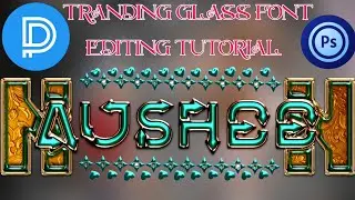 glass font editing | glass font editing ps touch  new glass font editing 2022 | fardeen designer